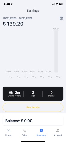 GetATaxi Driver App Screenshot 4 of 12
