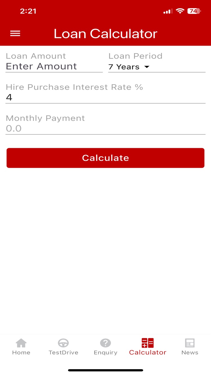 iPhone screenshot