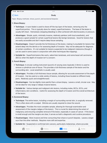 Dermatology+ iPad screenshot