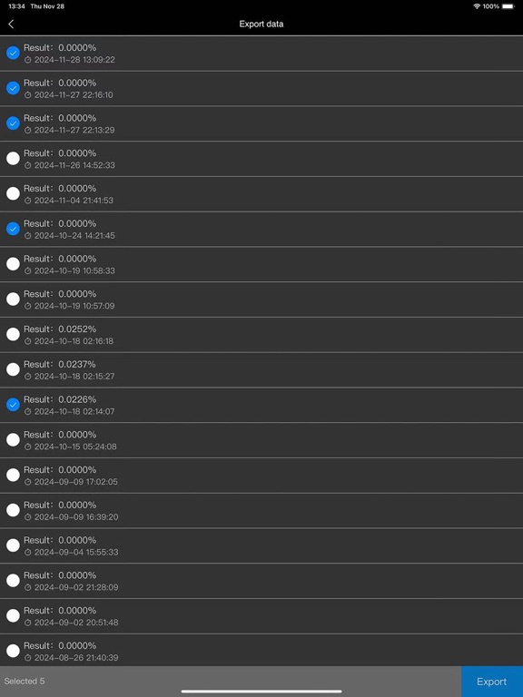 KEIYO Alcohol Sensor Screenshot 3