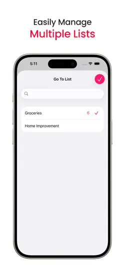 Captura de pantalla de Airrends - Shopping List en iPhone 5
