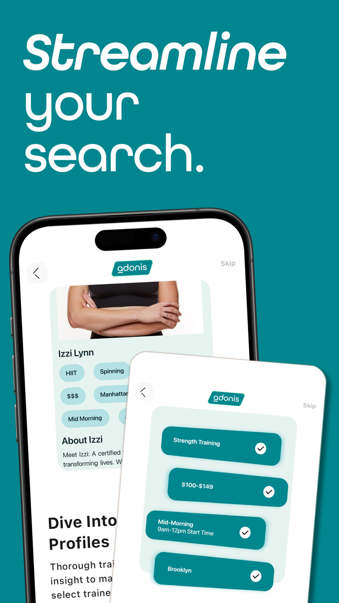 Adonis Find A Fit Pro Now