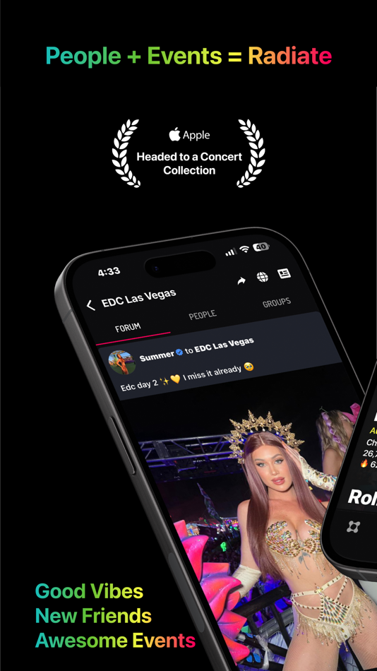 #1. Radiate (iOS) 由: Radiate The World, Inc.