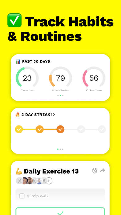 Squad Atomic Habits & Streaks Screenshot