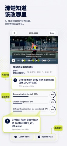 Toach：AI网球教练 screenshot