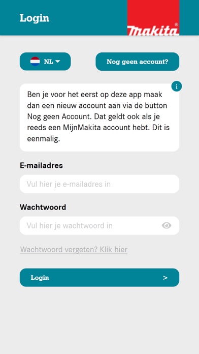 Mijn Makita Screenshot