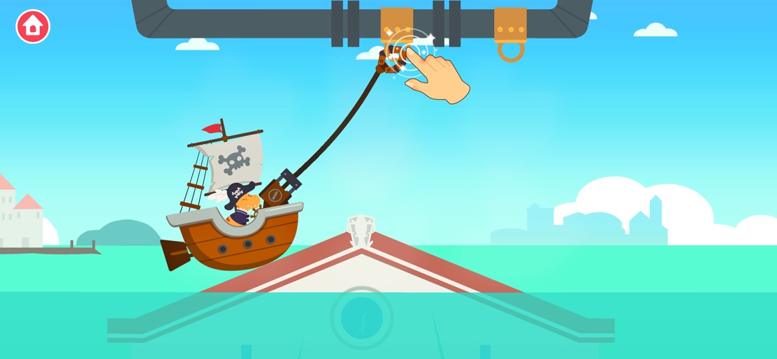 Dinosaur Pirate Games for kids screenshot