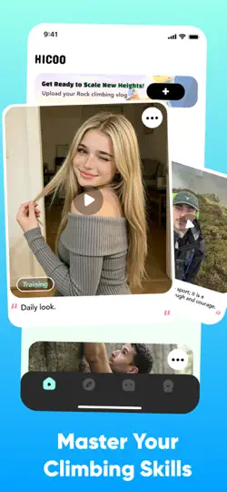 Hicoo: Private Chat, Vlog iPhone Ekran Görüntüsü 1