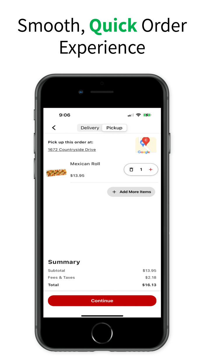 Samurai Sushi - Ordering