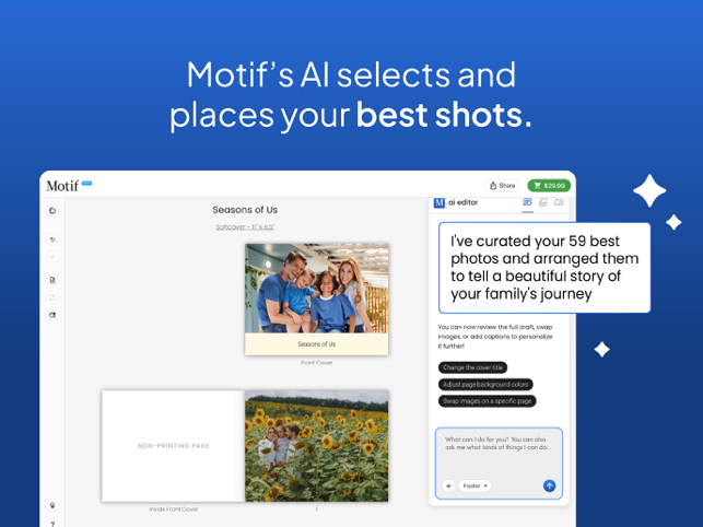 Motif: Print your memories Screenshot