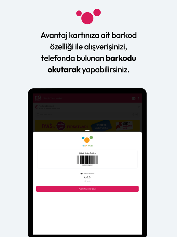 Screenshot #6 pour IYAŞ Sanal Market