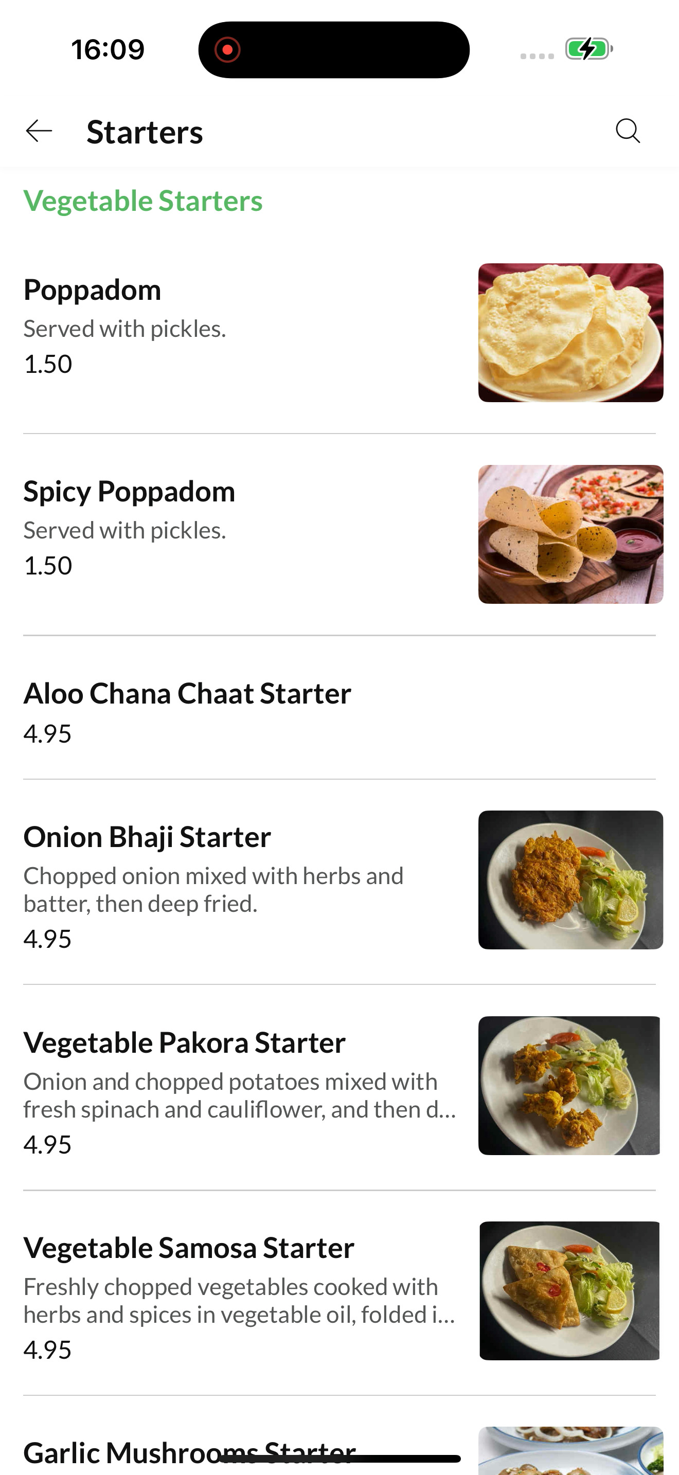 Taj Mahal Telford screenshot 3