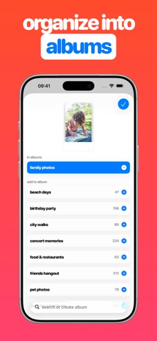 Swipe Delete Photos by Flicky iPhone screenshot