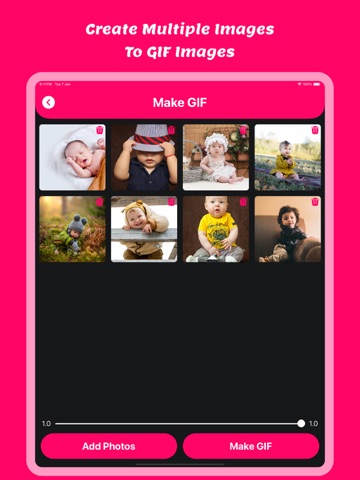 GIF Maker - Creator iPad screenshot