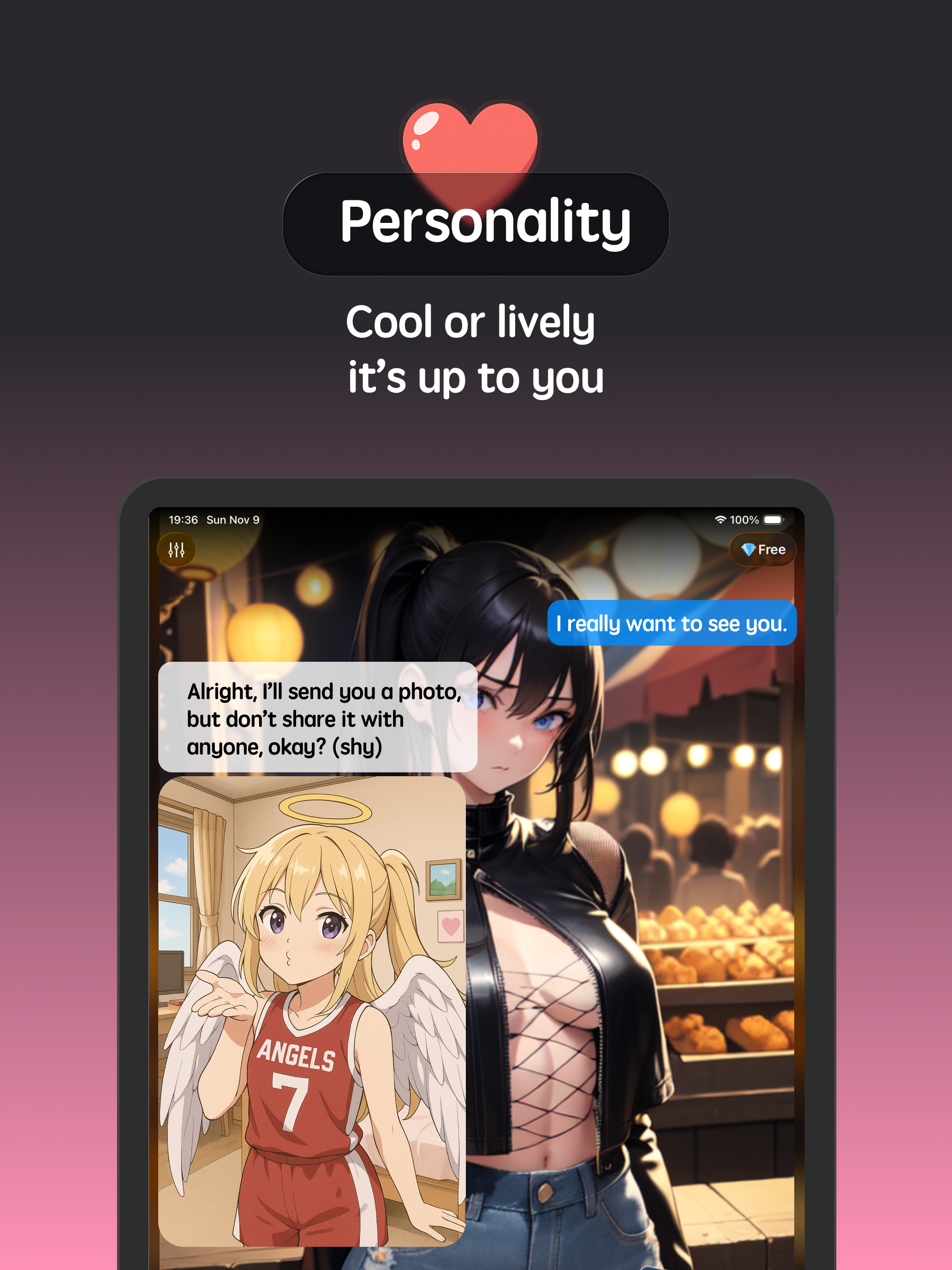 Waifu AI Anime Girlfriend Chat screenshot 7
