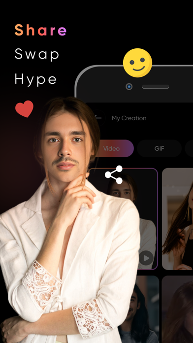 AI Face Swap Deep Fake Video Screenshot