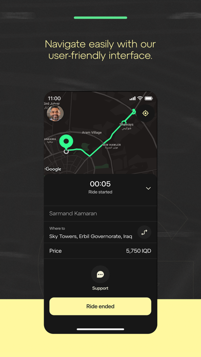 RameeGo Driver Screenshot