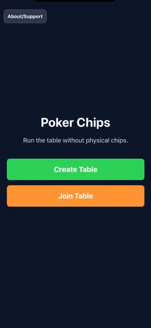 Poker Chips Tracker screenshot 1