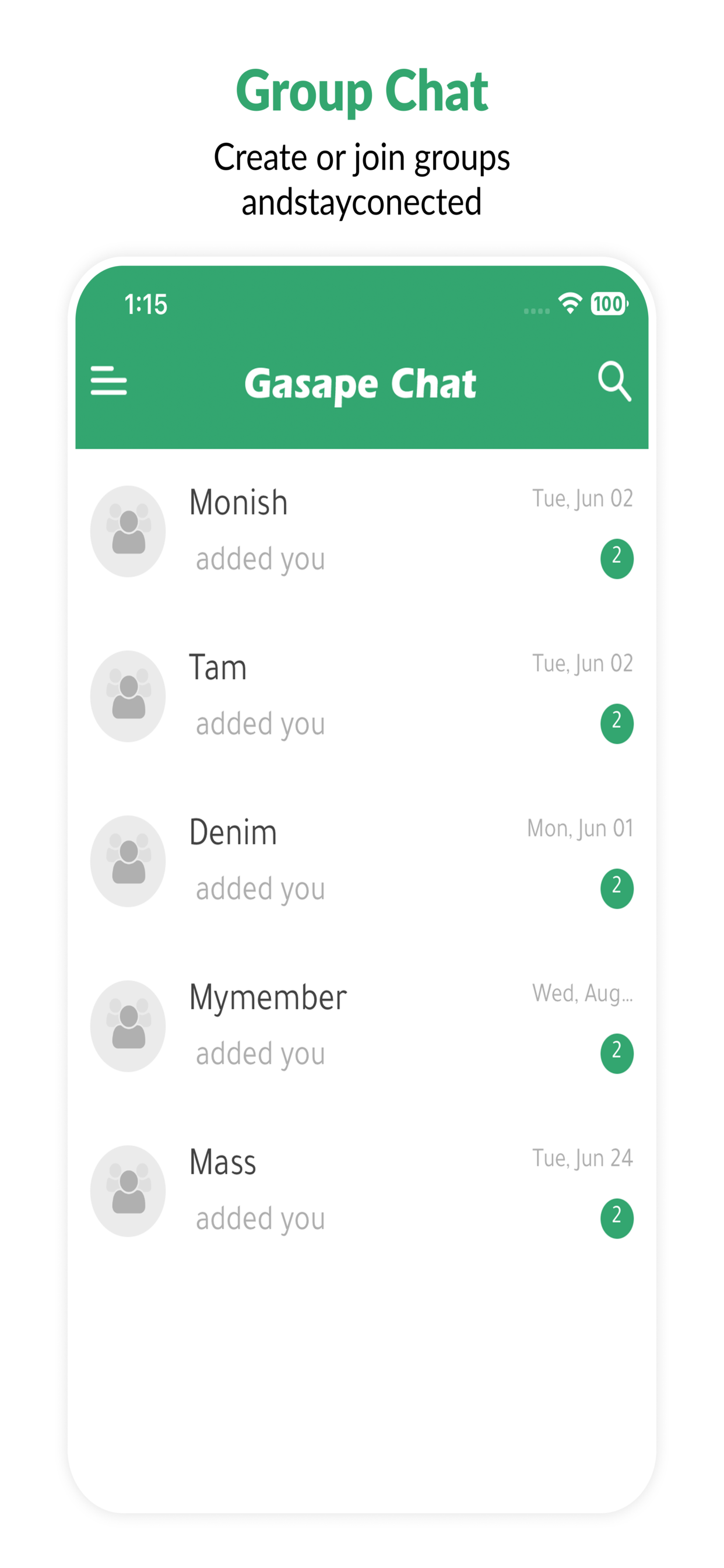 Gasape Chat screenshot 4