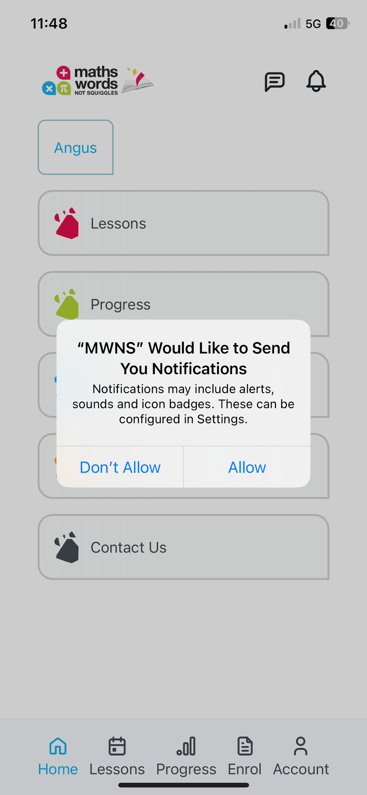 MWNS Tutoring Parent Portal
