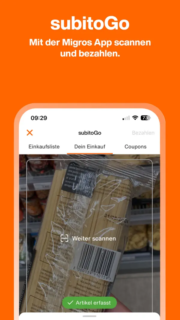 Migros – Einkaufen & Sparen iPhone App Screenshot 7 – Shopping