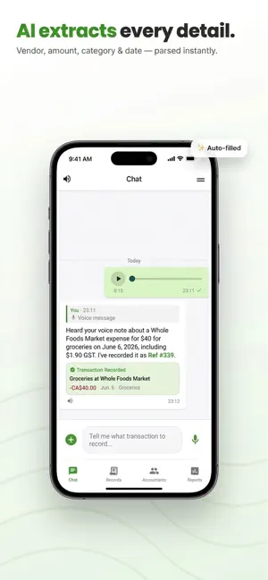 Voice Accountant screenshot 2