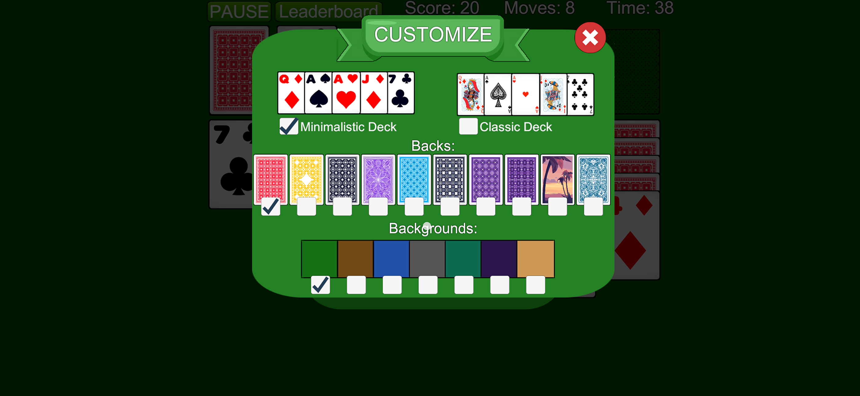 Solitaire Classic Klondike Ace screenshot 3