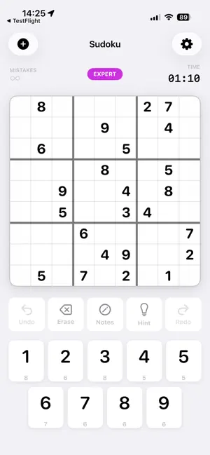 Pure Sudoku. screenshot 3