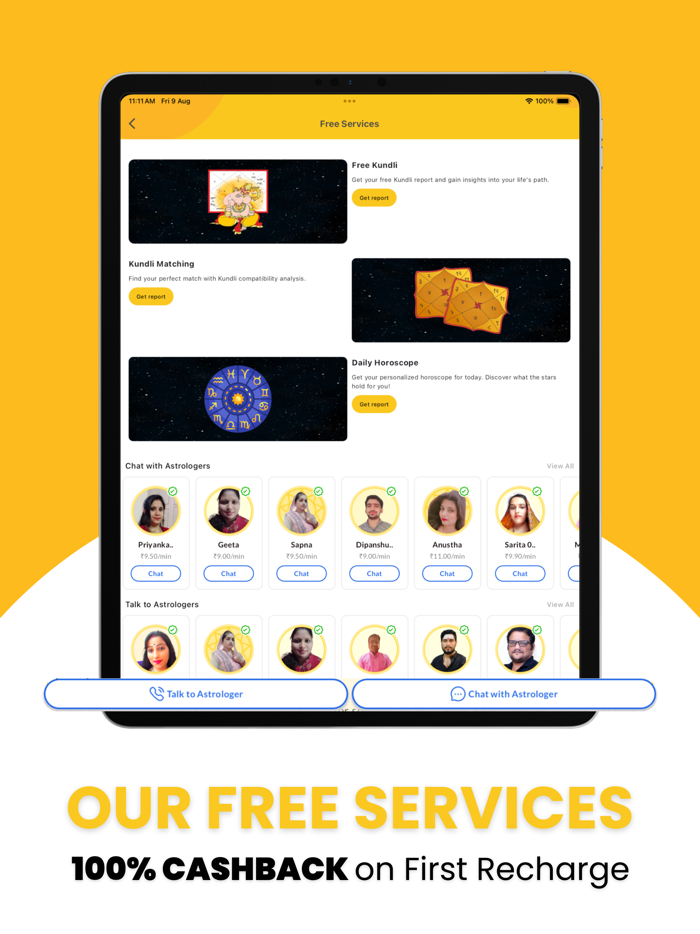 AstroPush -Talk to Astrologers