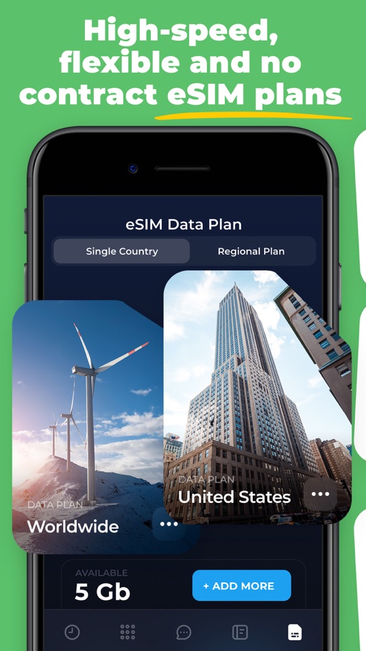 #5. OnPhone - Second Phone Number (iOS) By: AnyDay Apps