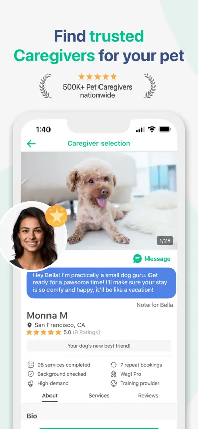 Wag! - Dog Walkers & Sitters screenshot 2