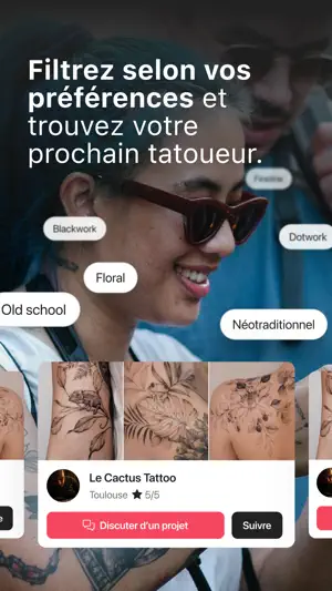 GoTattoo - Tatouage & Tatoueur screenshot 2