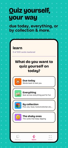 Sticky Spanish: Words & Verbs iPhone screenshot