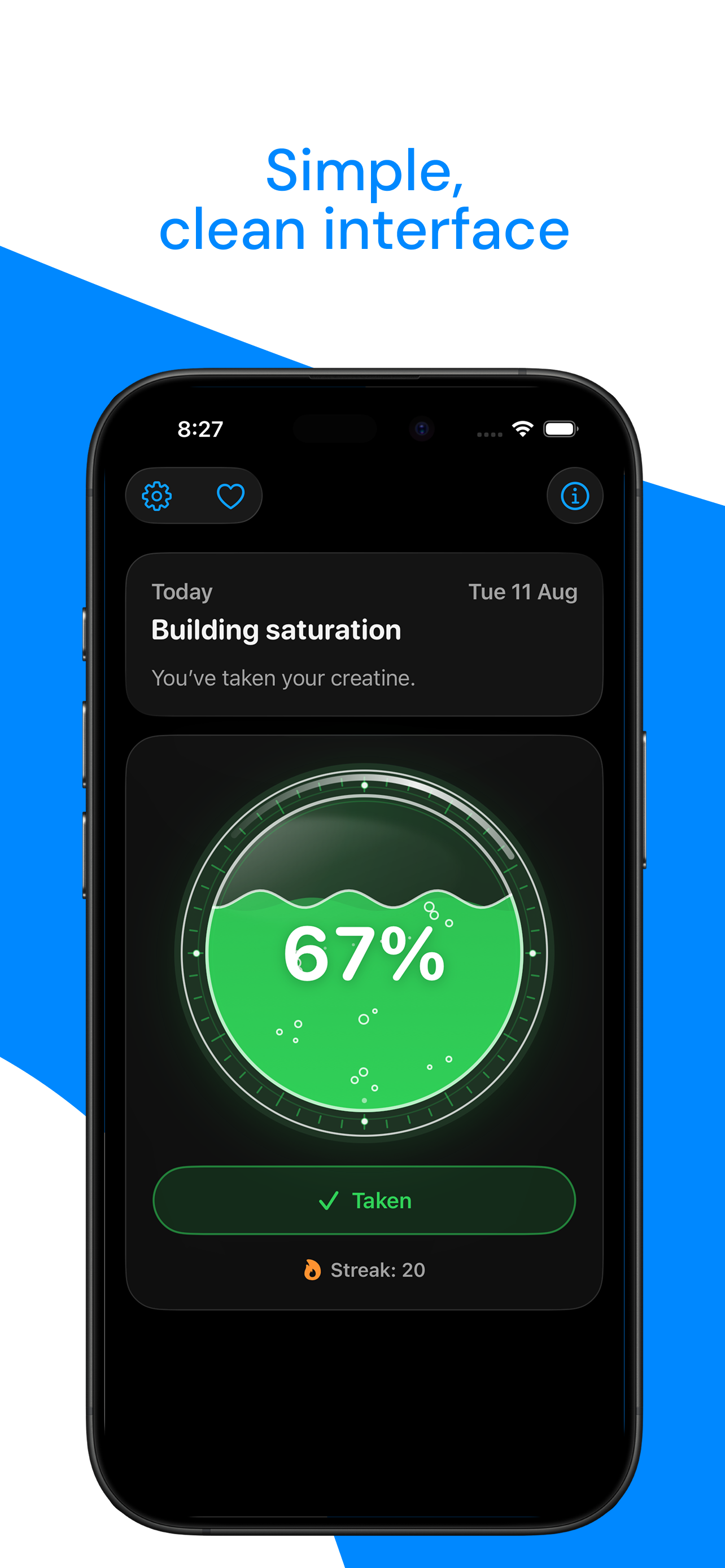 CreaTake: Creatine Tracker screenshot 4
