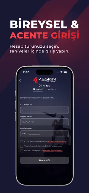 Keskin Sigorta screenshot 2