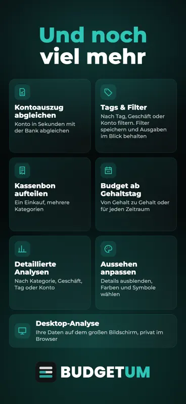 Budgetum: Haushaltsbuch screenshot 8 of 8