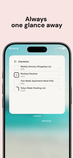 Listwise: Checklist Maker screenshot 4