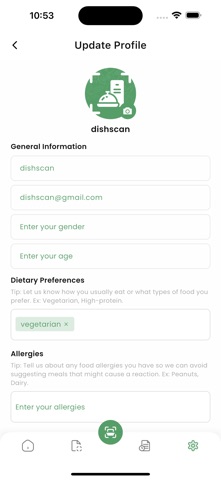 DishScan Screenshot 9 of 10