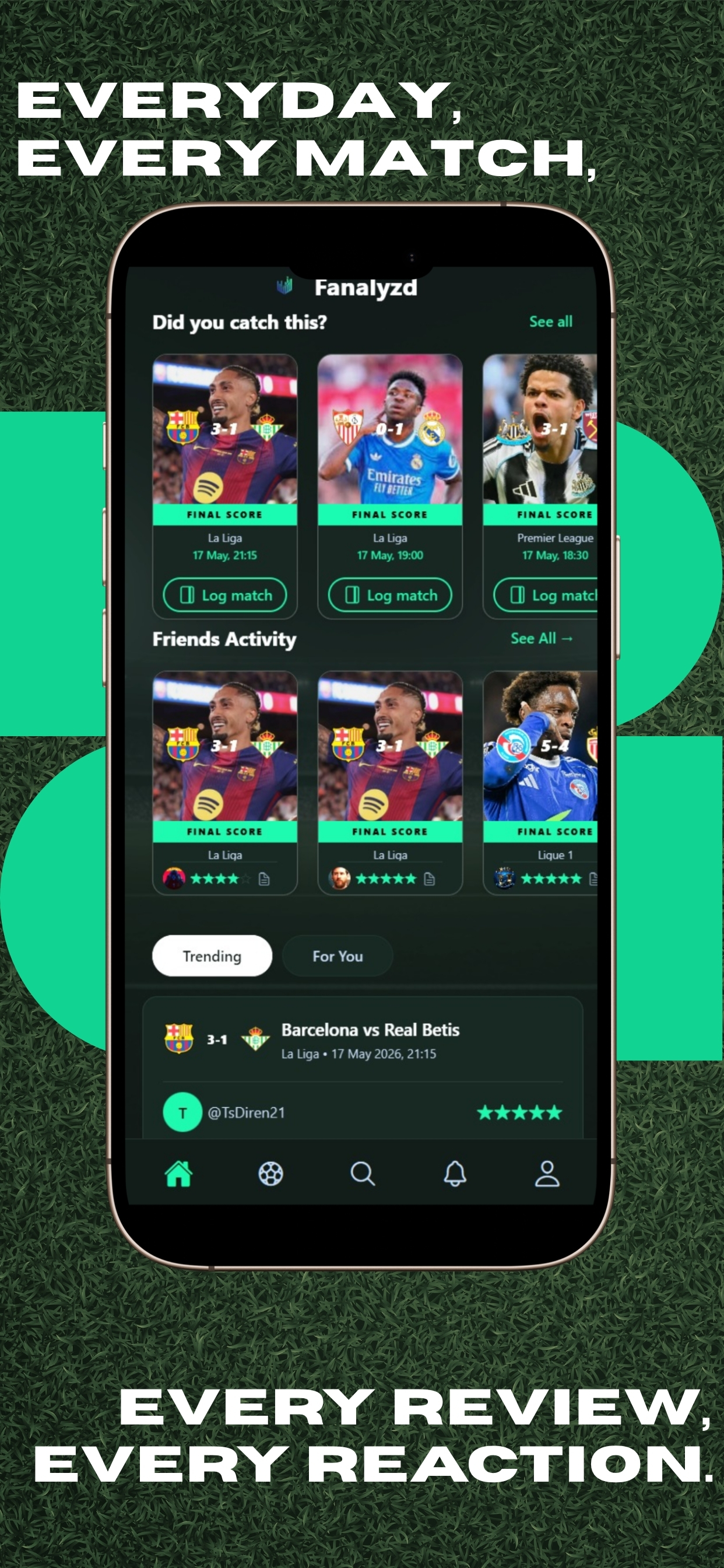 Fanalyzd: Your Sports Diary