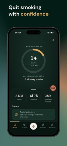 Quit It - Quit Smoking Tracker Screenshot 1 of 7