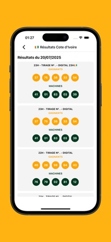 Loto Matrice Plus screenshot