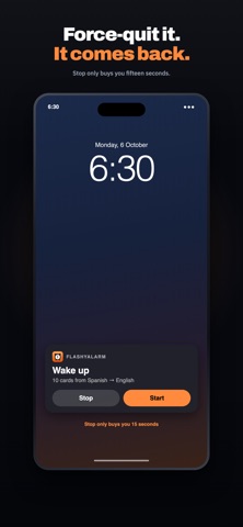 FlashyAlarm: Loud Alarm Clock screenshot