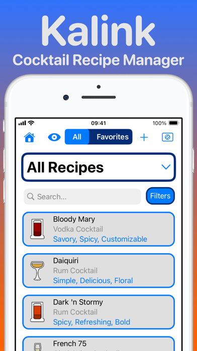 FT Kalink: Cocktail Recipes Screenshot
