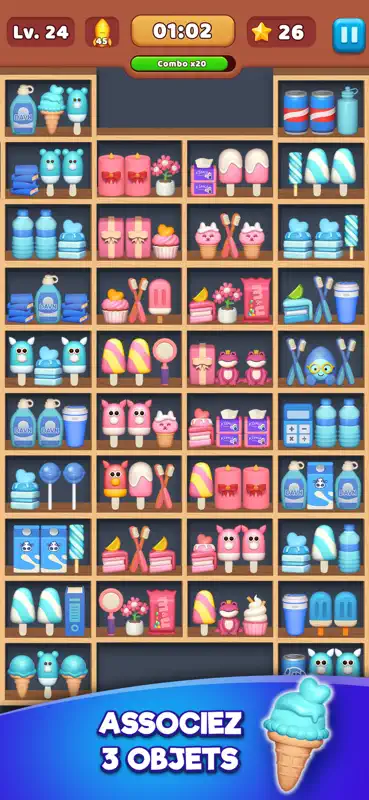 Tri des marchandises : Match 3 screenshot 4 of 10