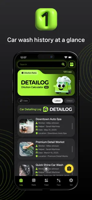 Detailog screenshot 2