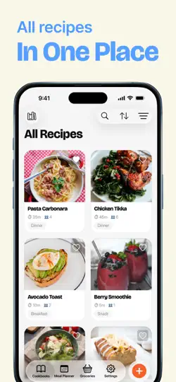 Скриншот Meal Planner на iPhone 2
