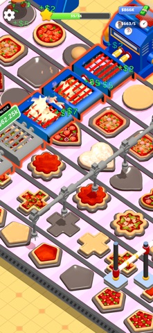 Idle Pizza Restaurant Tycoon iPhone screenshot