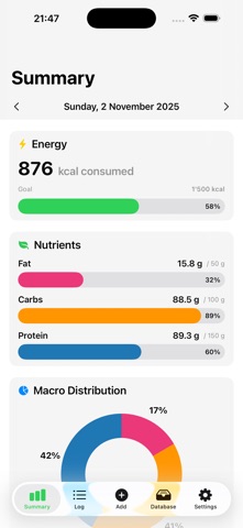 OpenMeal screenshot