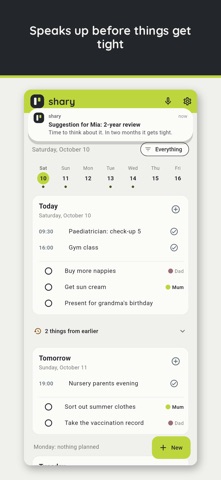 shary: share your mental load Screenshot 2 of 8