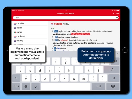 Screenshot #6 pour Dizionario Inglese Hoepli